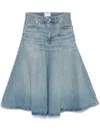 Haikure Mid Serenity Ionic Blue Skirt In Blue