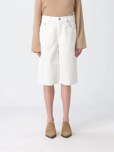 Haikure Shorts Woman  In White