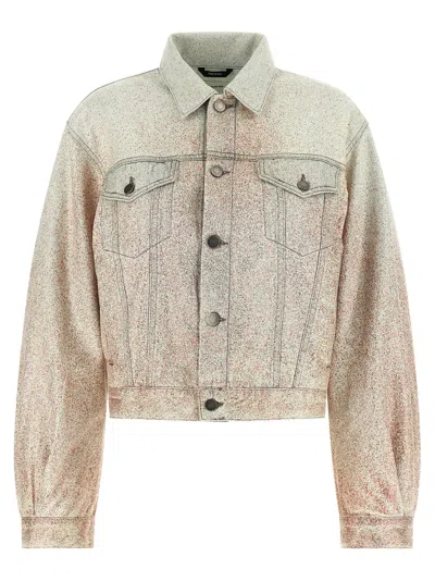 Haikure Simon Jacket Cropped Collared Long Sleeves In Brown