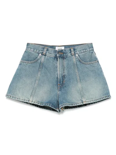 Haikure Ashley Shorts In Light Blue Denim