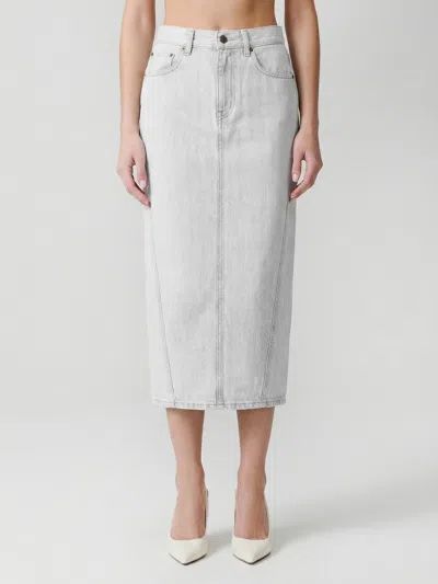 Haikure Skirt  Woman Color Gnawed Blue