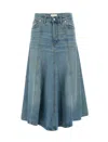 Haikure Mid Serenity Ionic Blue Skirt
