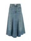 Haikure Mid Serenity Ionic Blue Skirt