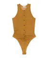 Haikure Frances Bodysuit In Brown