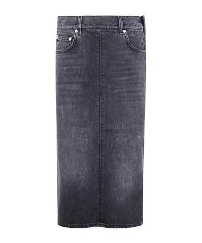 HAIKURE DENIM COTTON SKIRT