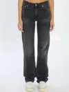 Haikure Flora Jeans Featuring Belt Loops In Black