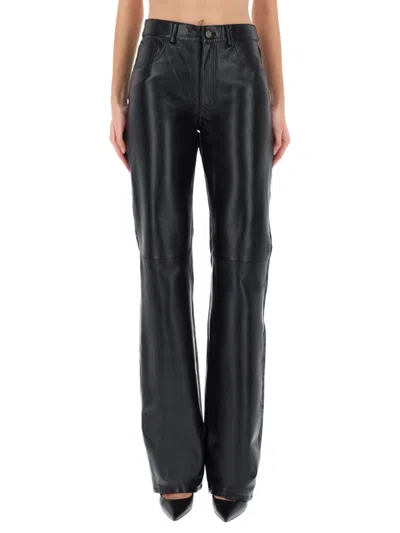 Haikure Black Straight High Rise Jeans