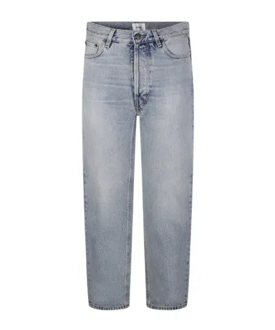 Haikure Slim Straight Leg Jeans With Five Pockets In Blue