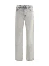 Haikure Acid-wash Jeans In Gray