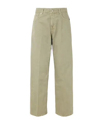 Haikure Bonnie Straight-leg Boyfriend Jeans In Green