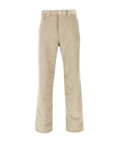 Haikure Straight-leg Casual Pants In Neutral