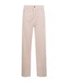 Haikure Straight-leg Casual Pants In Pink