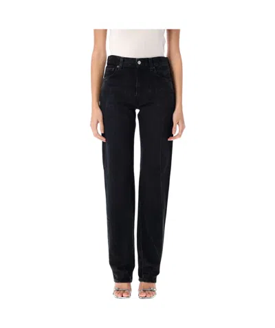 Haikure Straight-leg Jeans In Black