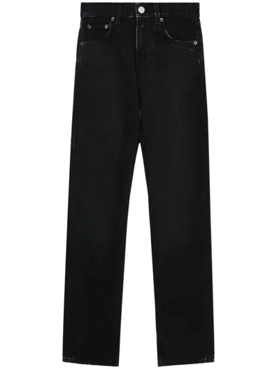 Haikure Straight-leg Jeans In Black