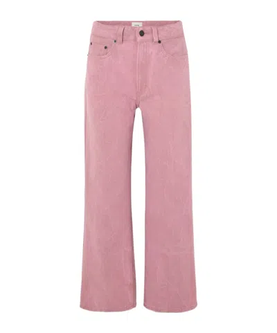 Haikure Winona Straight-leg Jeans In Pink