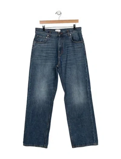 Pre-owned Haikure Straight Leg Pants In Blue