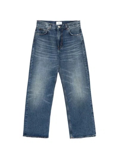 Haikure Straight-cut Jeans In Blue