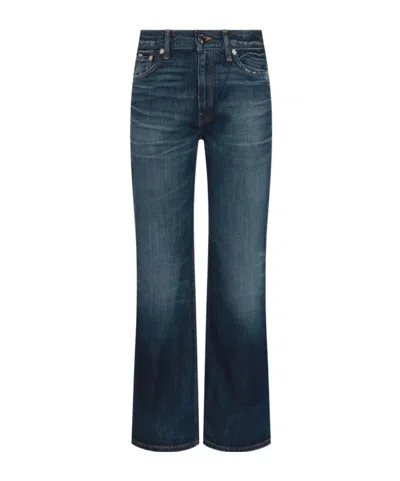 Haikure Straight-leg Jeans In Blue