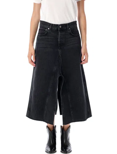 Haikure Stylish Mini Skirt For Women In Black