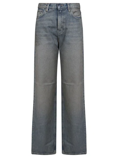 Haikure Stylish Women's Mini Jeans In Blu