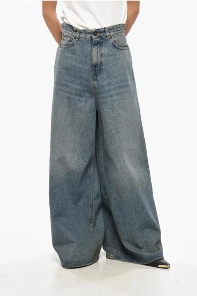 Haikure Super Wide Leg Big Bethany Denims 41cm In Blue