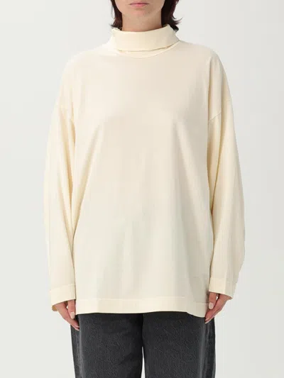 Haikure Sweater  Woman Color White 1 In Yellow