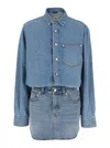 Haikure Ionic Dress Buttoned Cuffs In Blue