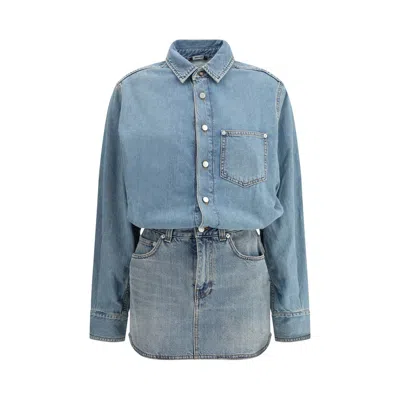HAIKURE TAMU BLUE WOMEN'S DRESS