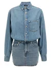Haikure Ionic Dress Buttoned Cuffs In Blue