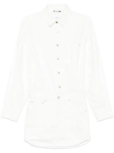 Haikure Tamu Mini Dress In White