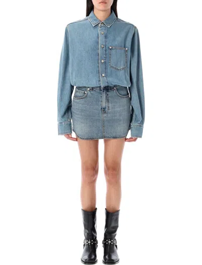 HAIKURE HAIKURE TAMU DENIM MINI DRESS