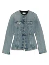 Haikure Temple Lagoon Denim Jacket In Multi