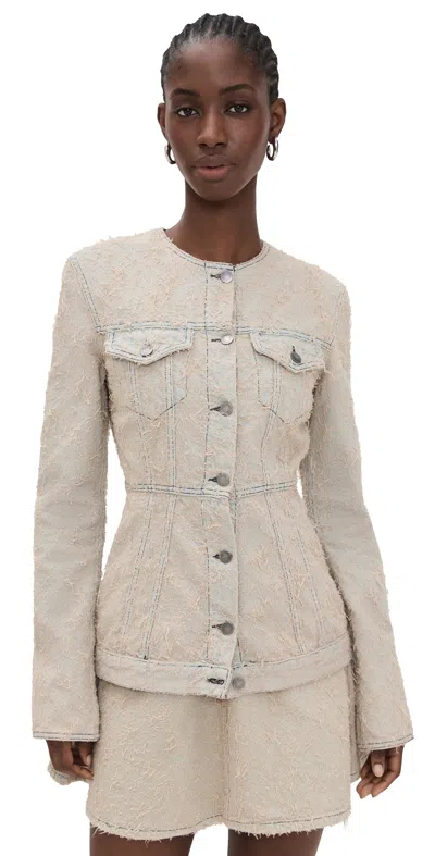 Haikure Temple Jacquard Wash Jacket Jacquard Wash In Neutral