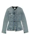 Haikure Temple Lagoon Denim Jacket