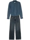 Haikure Denim Overall Jumpsuit For Women In Blue