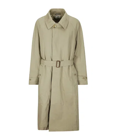 Haikure Thatcher Trench Coat In Gray
