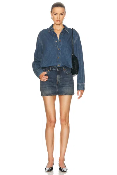 Haikure Tia Dress In Oil Blue