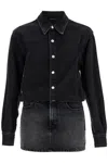 Haikure Mini Abito In Denim Tia In Black