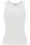 Haikure Ribbed Sleeveless Top