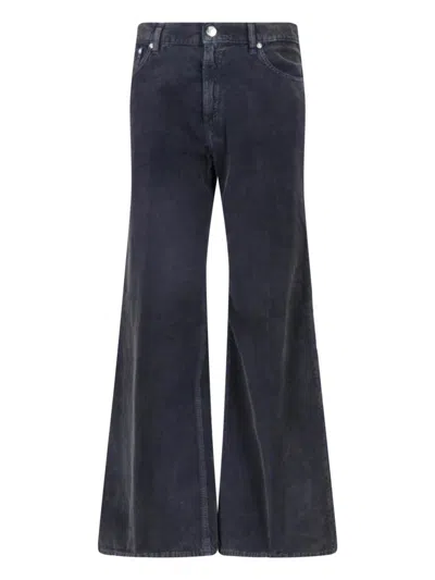 Haikure Trousers "clara Velvet Pier" In Black
