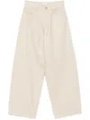 Haikure Bethany Leather Pants In White