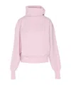 Haikure Cozy High Neck Long Sleeve Knitwear In Pink
