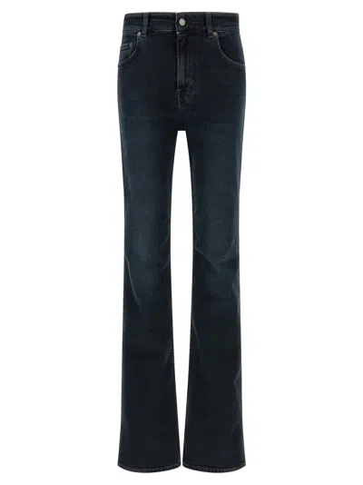 Haikure Vicky Jeans In Black Moon In Blue