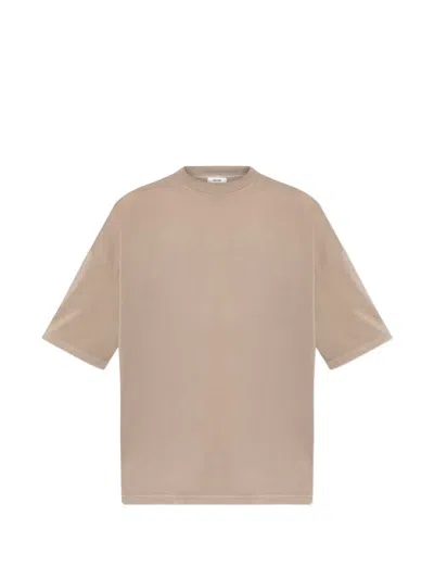 Haikure Virgil Relaxed Fit Crew Neck T-shirt In Neutral