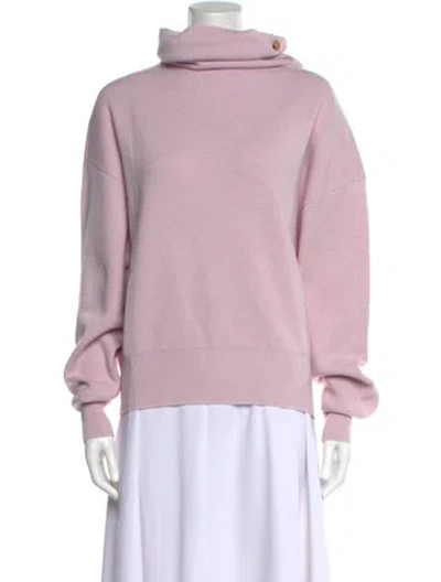 Pre-owned Haikure Virgin Wool Turtleneck Sweater W/ Tags In Pink