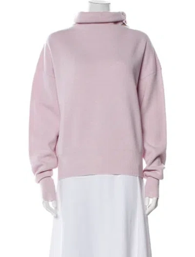 Pre-owned Haikure Virgin Wool Turtleneck Sweater W/ Tags In Pink