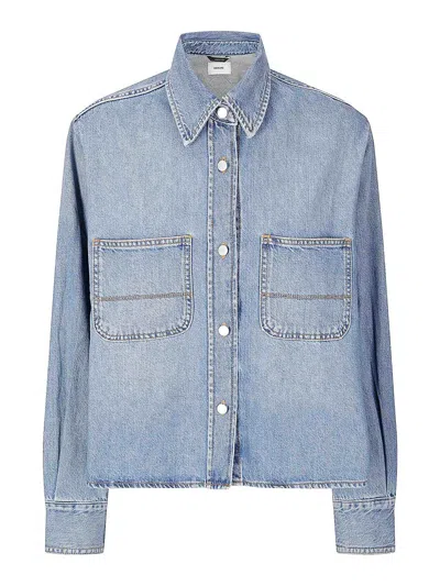 Haikure Wanda Mediterranean Blouse In Blue
