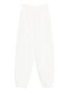 Haikure Westy Elasticated Track Pants In White