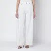 Haikure Straight-leg Washed Jeans In White