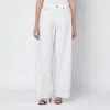 Haikure Straight-leg Washed Jeans In White